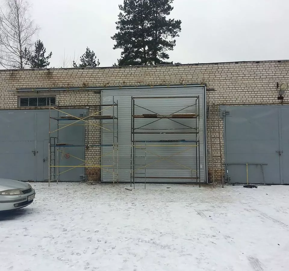Подвесные сдвижные ворота в Минске